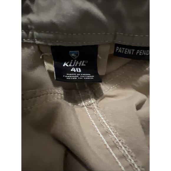 Kuhl Mens Khaki Convertible Shorts Size 40 Outdoor Hiking Casual - Picture 9 of 9